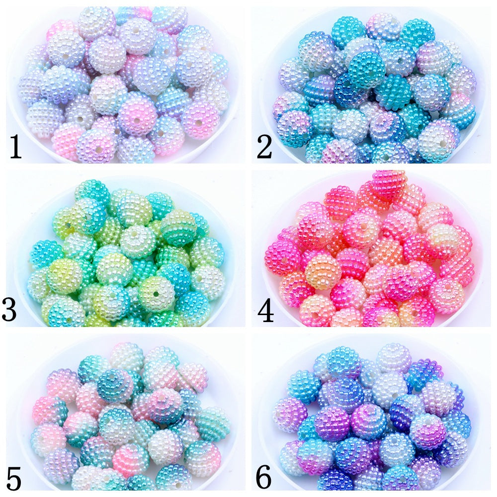 Cuentas de bayberry de gradiente de 200pcs al por mayor de 10/12 mm